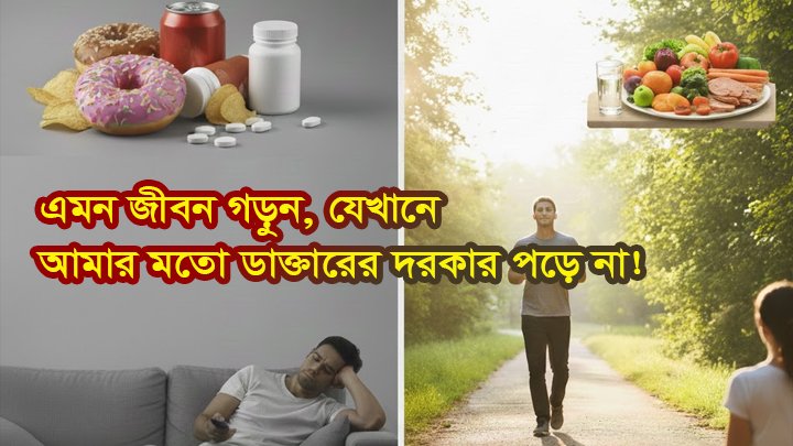 এমন জীবন গড়ুন, যেখানে আমার মতো ডাক্তারের দরকার পড়ে না